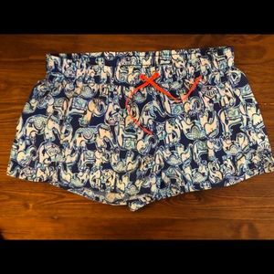 Lilly Pulitzer Luxletic shorts Get Trunky